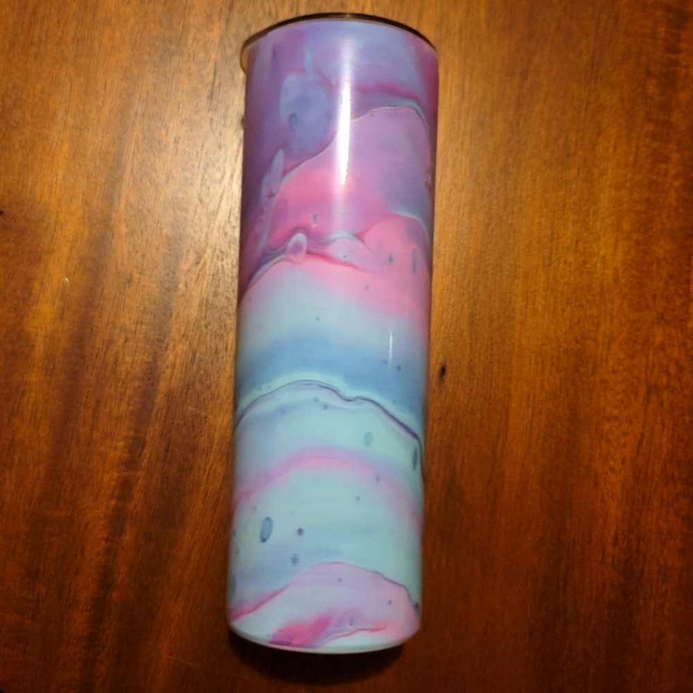 20 oz Tumbler- Cotton Candy Foam